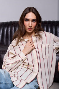 Oversized Collared Blouse