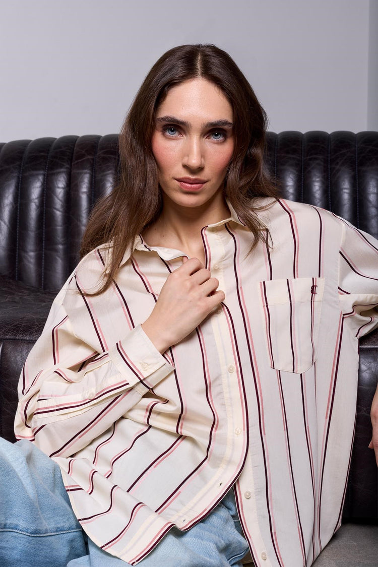 Oversized Collared Blouse