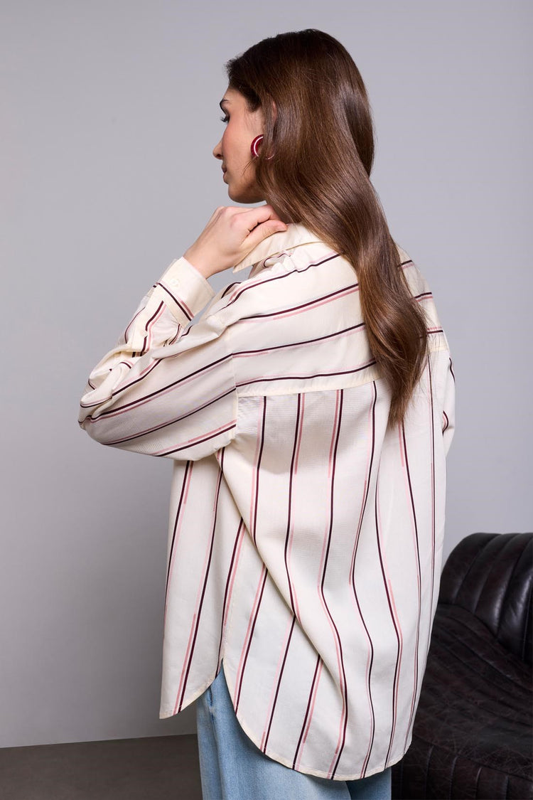Oversized Collared Blouse