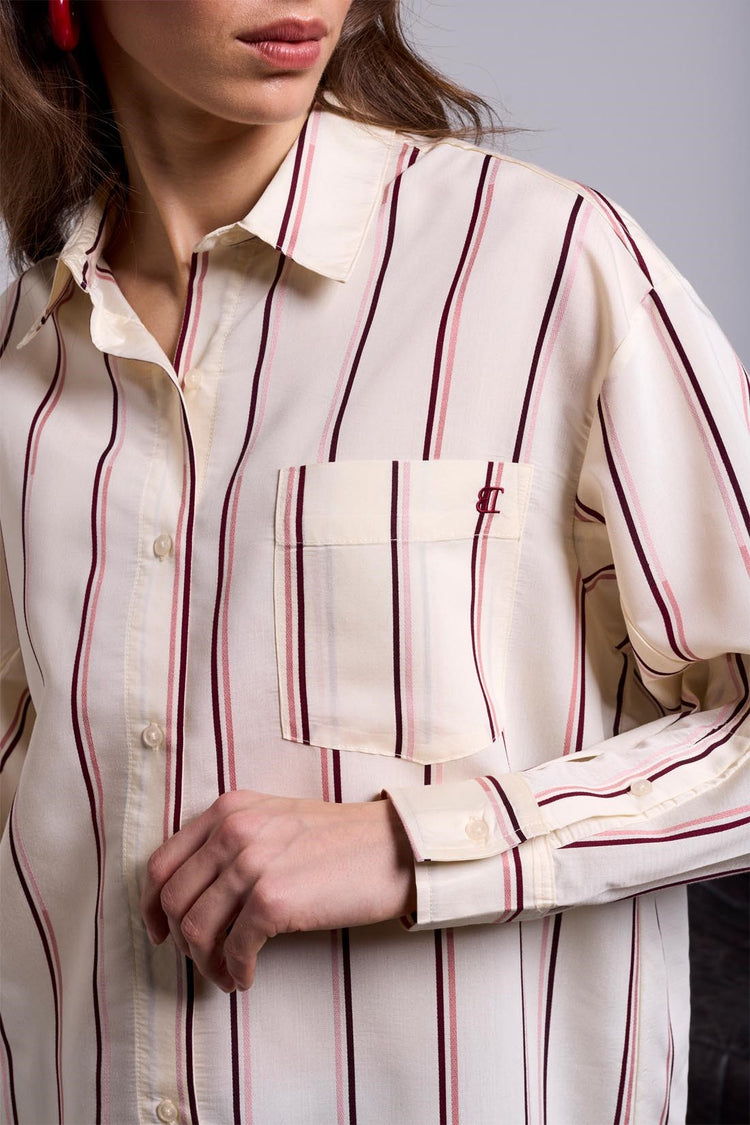 Oversized Collared Blouse