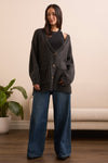 Oversize Puff Sleeve Cardigan