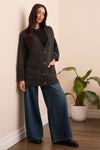 Oversize Puff Sleeve Cardigan