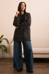 Oversize Puff Sleeve Cardigan