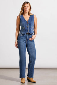 Brooke High Rise Microflare Jeans