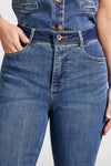 Brooke High Rise Microflare Jeans