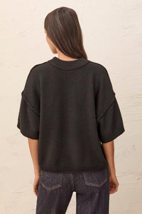 Drop Shoulder Crew Neck