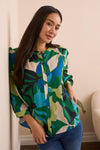Flowy Dolman Sleeve Blouse