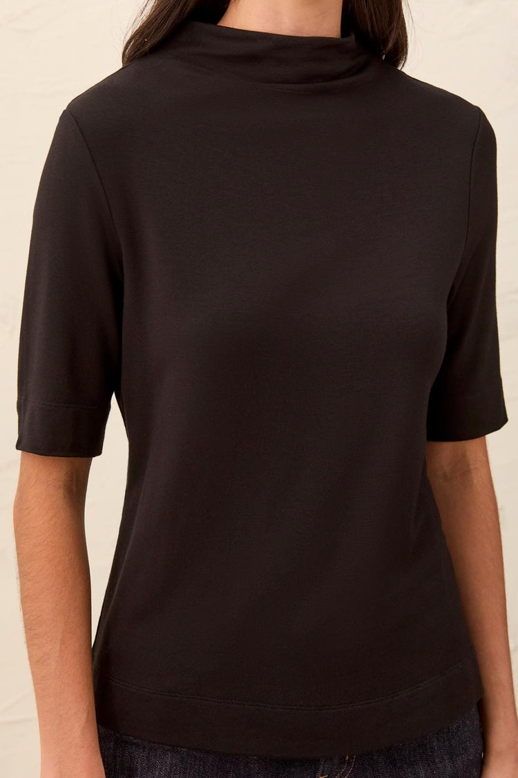 Funnel Neck Top