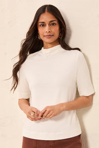 Funnel Neck Top
