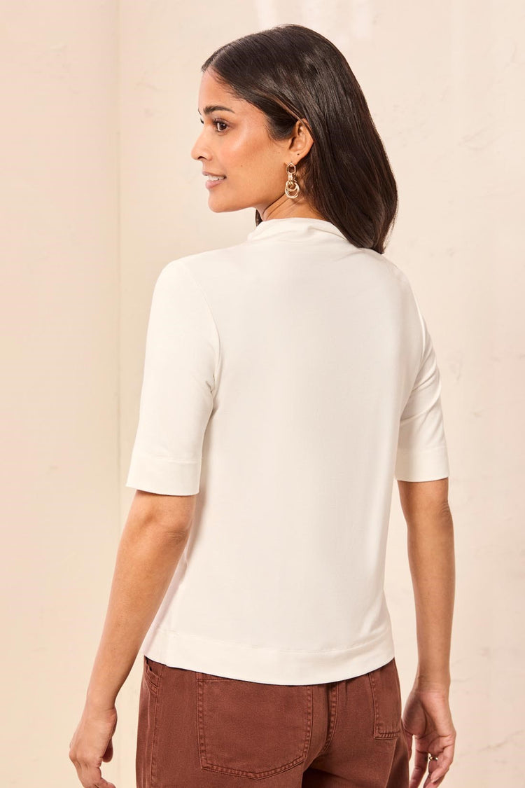 Funnel Neck Top