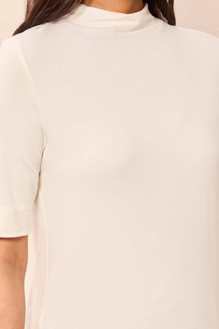 Funnel Neck Top