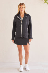 Four-Way Stretch Hooded Jacket