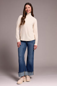 Long Sleeve Turtle Neck Top