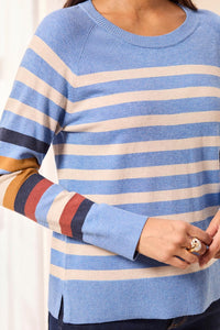 Viscose Stripe Sweater