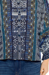 3/4 Sleeve Button Front