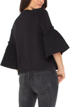 3/4 Sleeve Embroidered Top