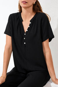 Linen Relaxed Fit Top