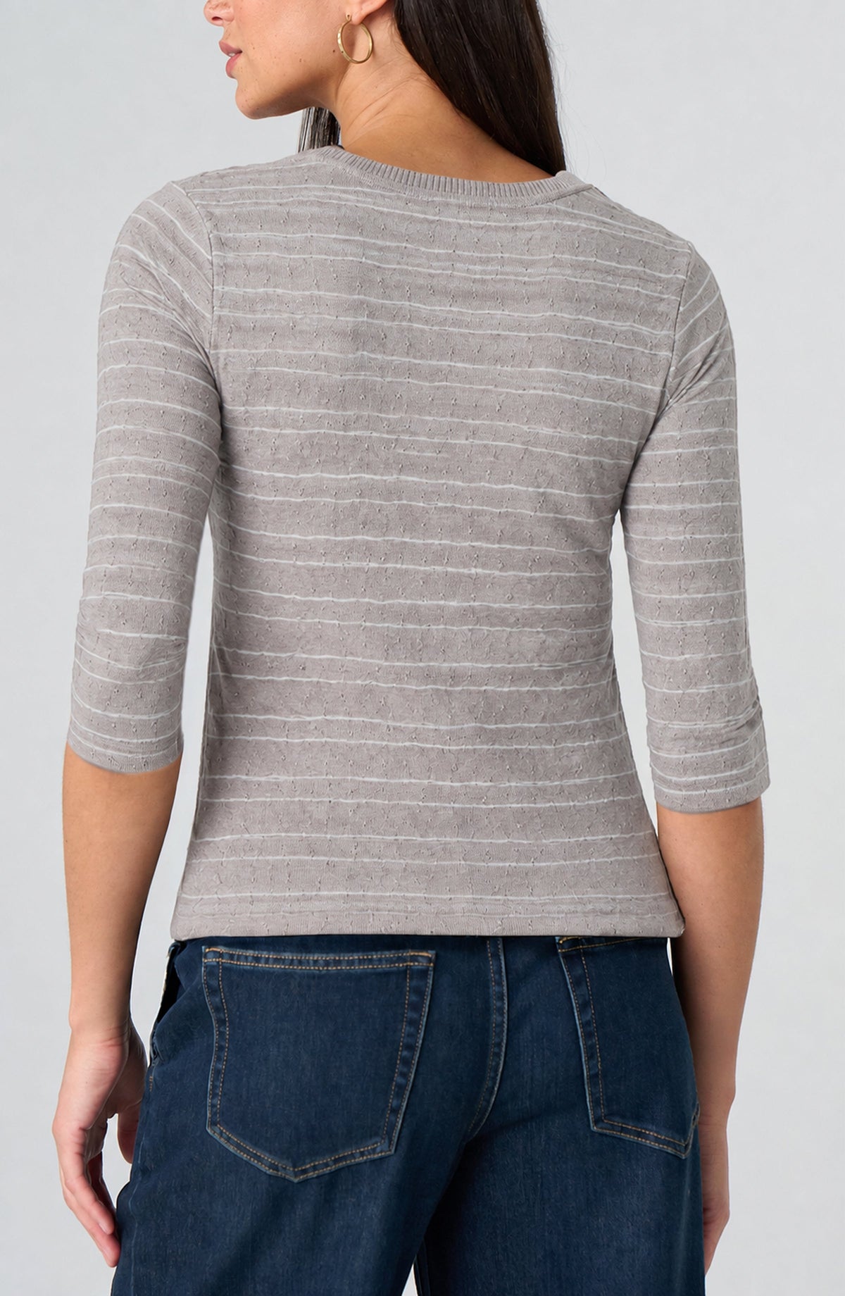 3/4 Sleeve Knit Top
