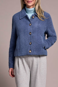 Long Sleeve Button Front Jacket