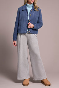 Long Sleeve Button Front Jacket