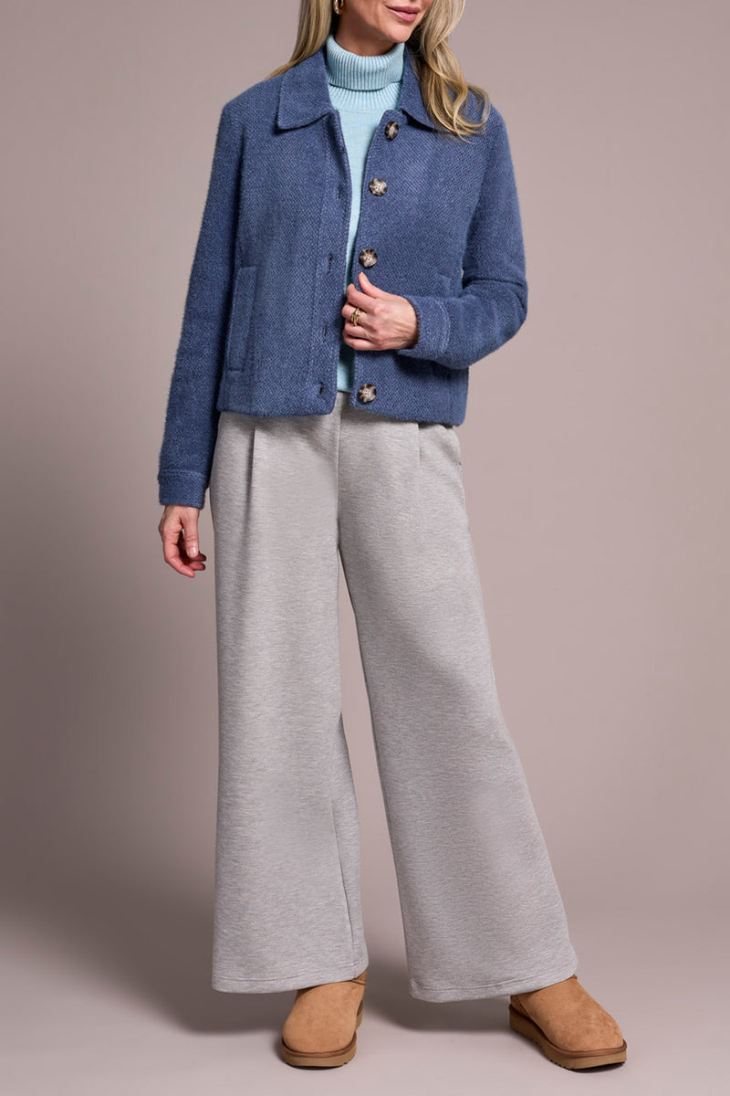 Long Sleeve Button Front Jacket