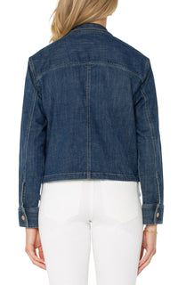 Cropped Cargo Jacket