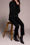 Mock Neck with Merrow Edge Long Sleeve