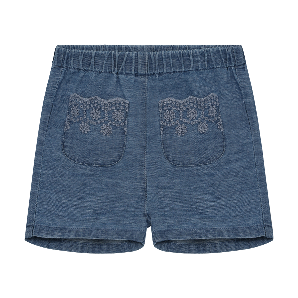 Chambray Shorts