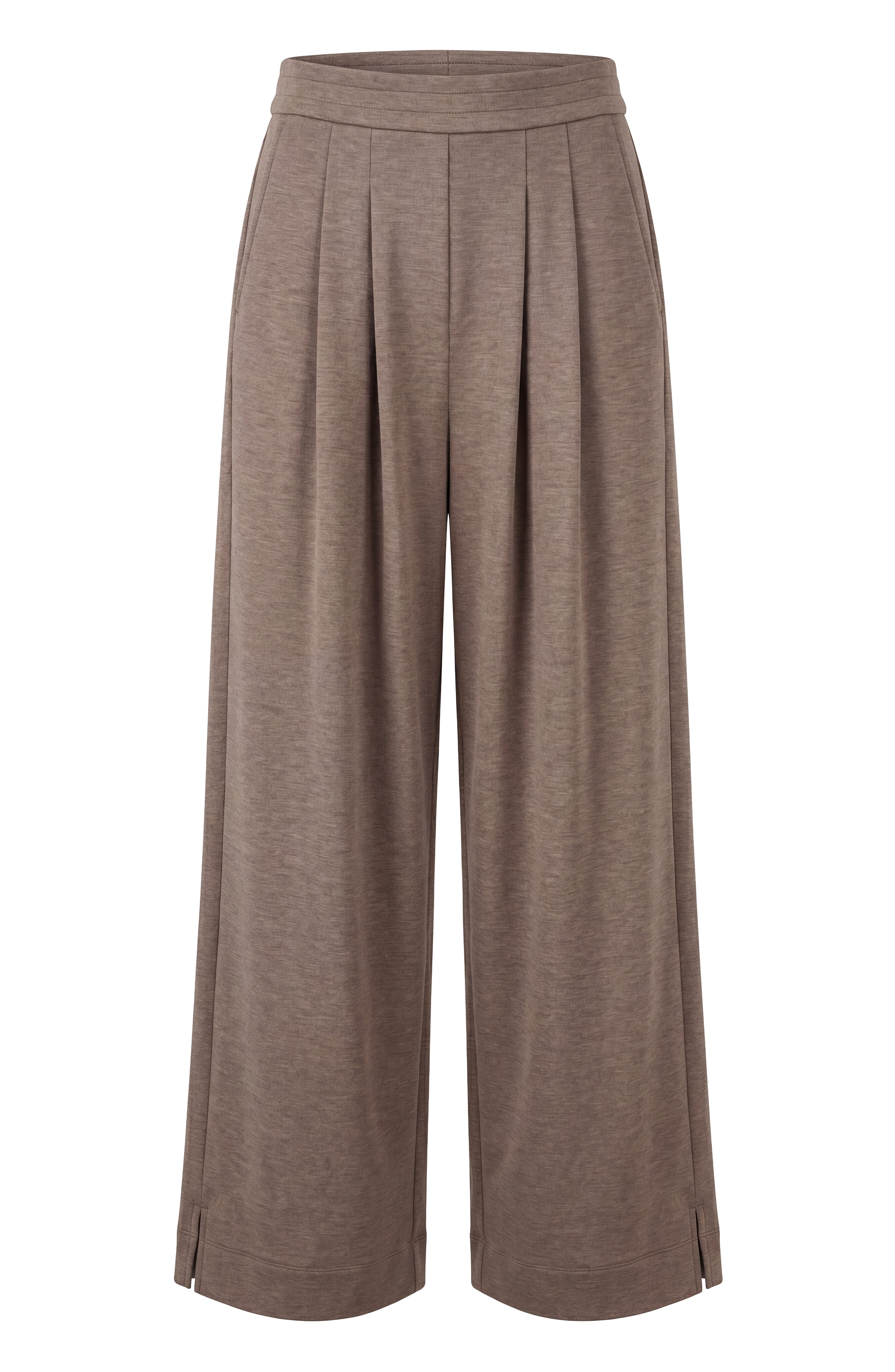 Pleated Wide Leg Pant
