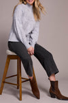 Long Sleeve Mock Neck Sweater