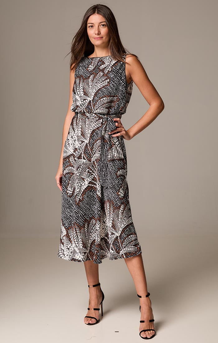 Boat Neck Bianca Dress