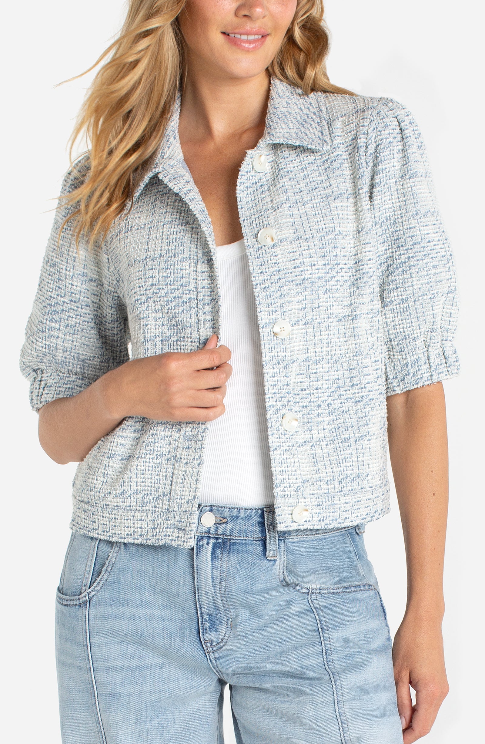 Short Puff Sleeve Jacket 22" hps