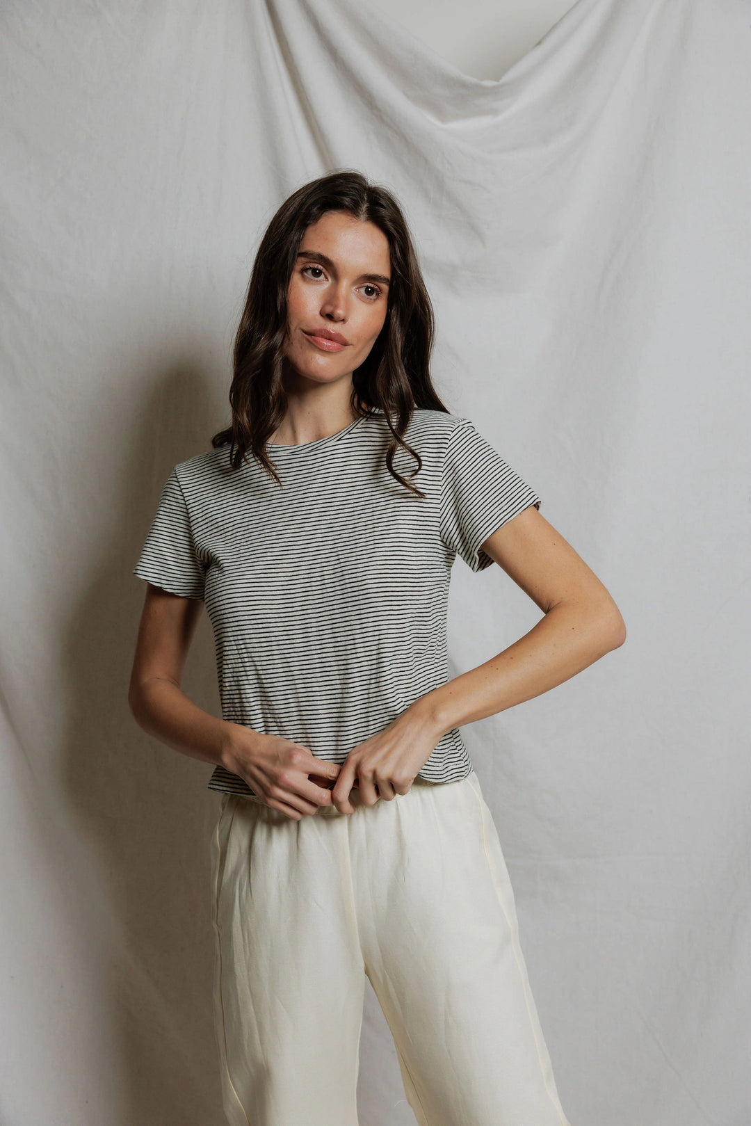 Vivian Stripe Tee
