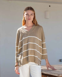 Montauk V-Neck Sweater